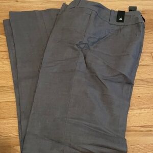 The Limited Wide Leg Women's Trousers Gray Size 4 NWT